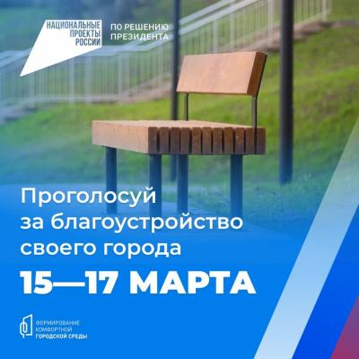 15 — 17 марта жители Хотынецкого района смогут принять участие в голосовании за объекты благоустройства