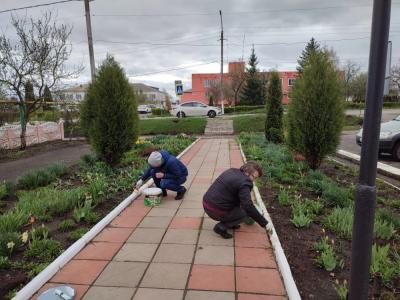 В Хотынецком районе прошел экологический субботник